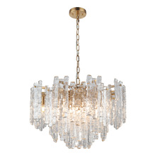 Ruther Glass 10 Light Pendant